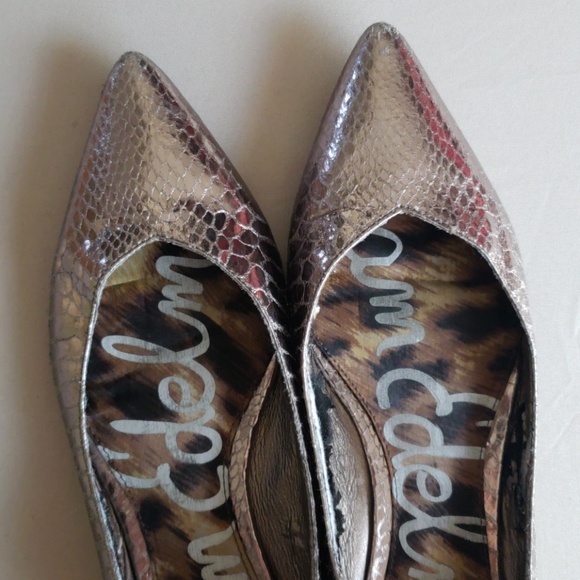 Sam Edelman Shoes - Sam Edelman Pewter Flats